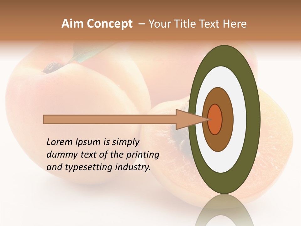 Orange Organic Macro PowerPoint Template