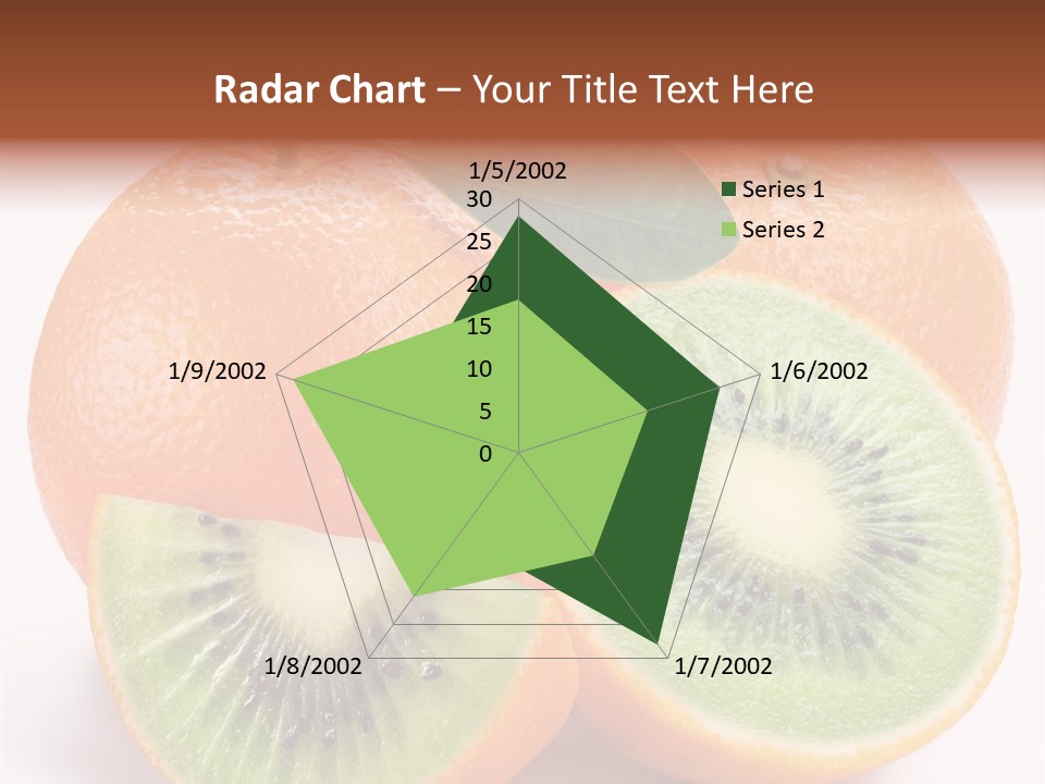 Different Isolated Kiwi PowerPoint Template