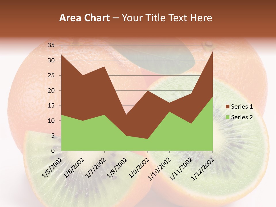 Different Isolated Kiwi PowerPoint Template