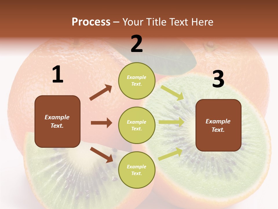 Different Isolated Kiwi PowerPoint Template