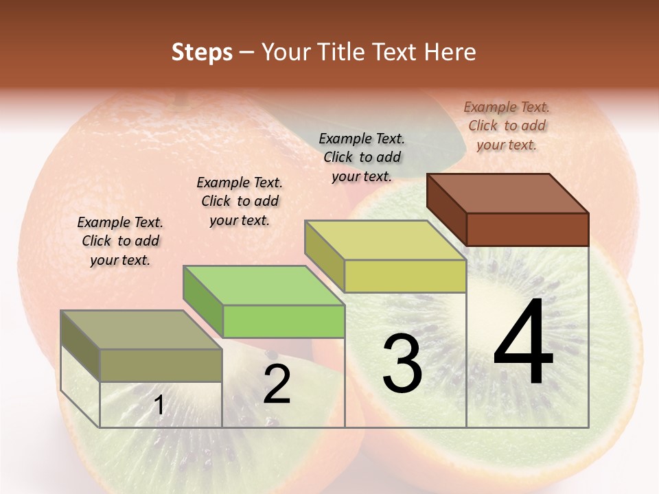 Different Isolated Kiwi PowerPoint Template