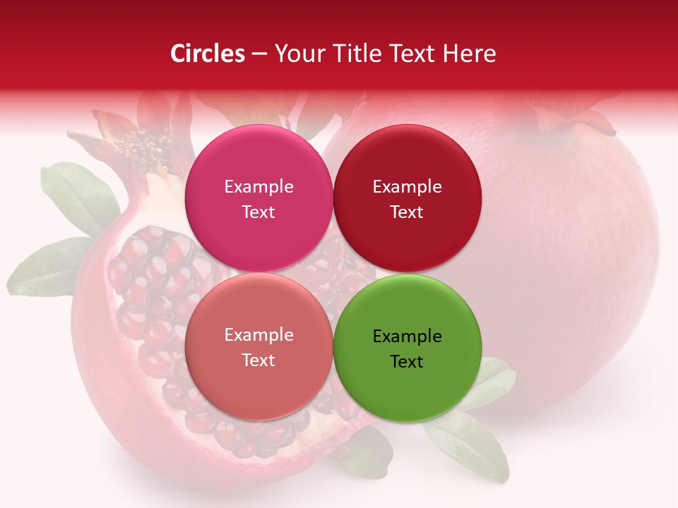 Piece Isolated Food PowerPoint Template