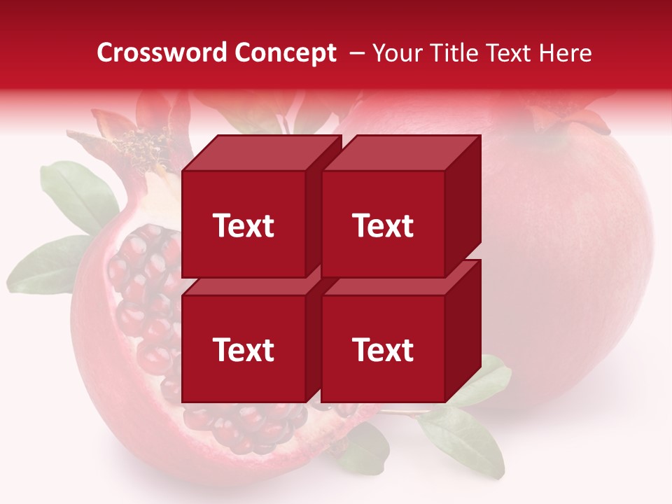 Piece Isolated Food PowerPoint Template