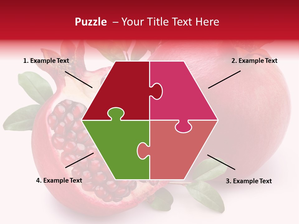 Piece Isolated Food PowerPoint Template