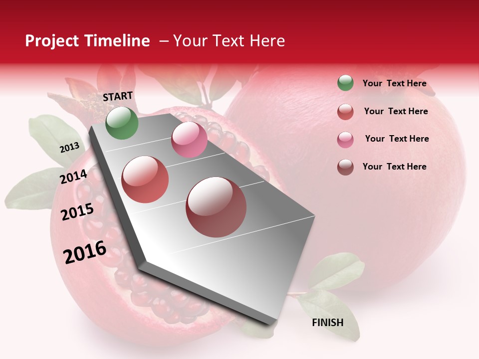 Piece Isolated Food PowerPoint Template