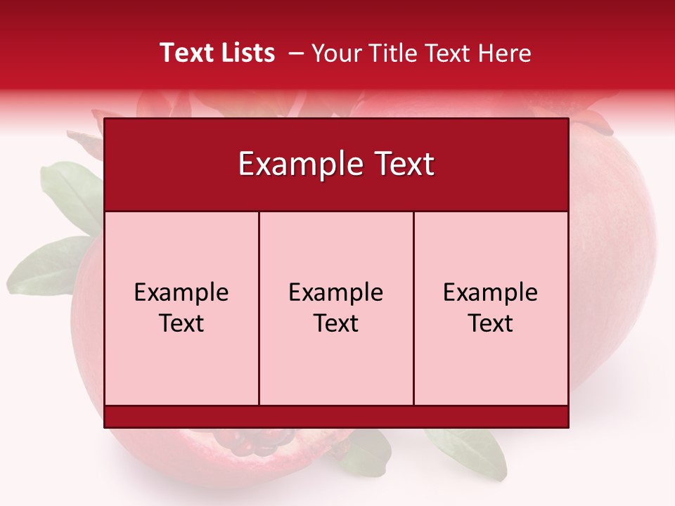 Piece Isolated Food PowerPoint Template