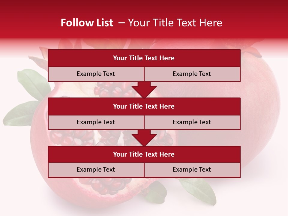 Piece Isolated Food PowerPoint Template