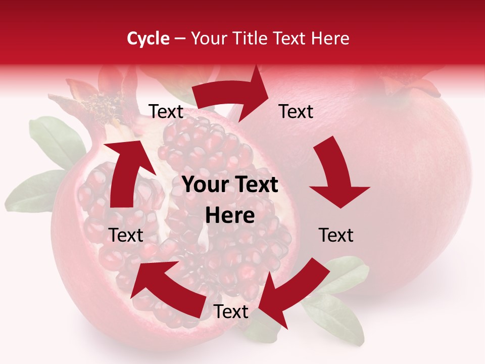 Piece Isolated Food PowerPoint Template