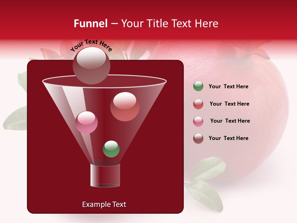 Piece Isolated Food PowerPoint Template