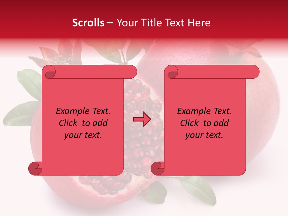 Piece Isolated Food PowerPoint Template