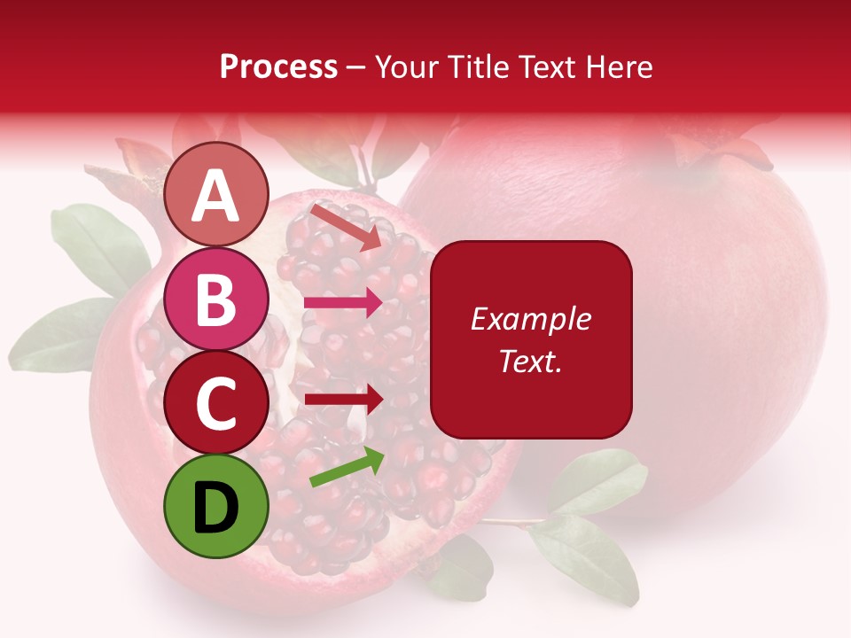 Piece Isolated Food PowerPoint Template