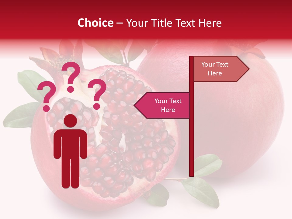 Piece Isolated Food PowerPoint Template