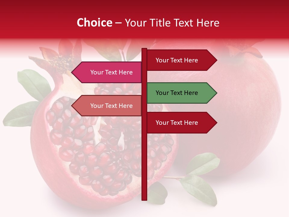 Piece Isolated Food PowerPoint Template