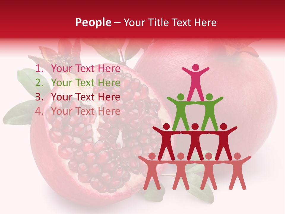 Piece Isolated Food PowerPoint Template