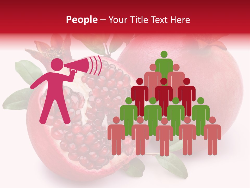 Piece Isolated Food PowerPoint Template