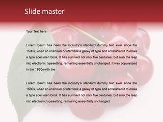 Green Berry Organic PowerPoint Template