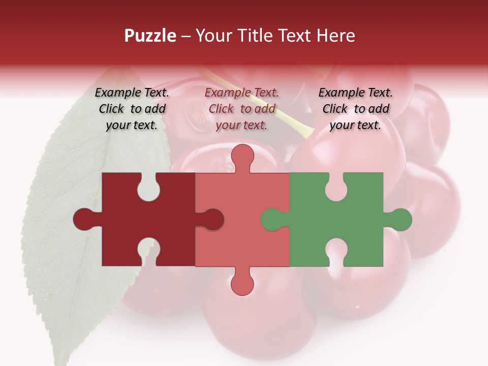 Green Berry Organic PowerPoint Template