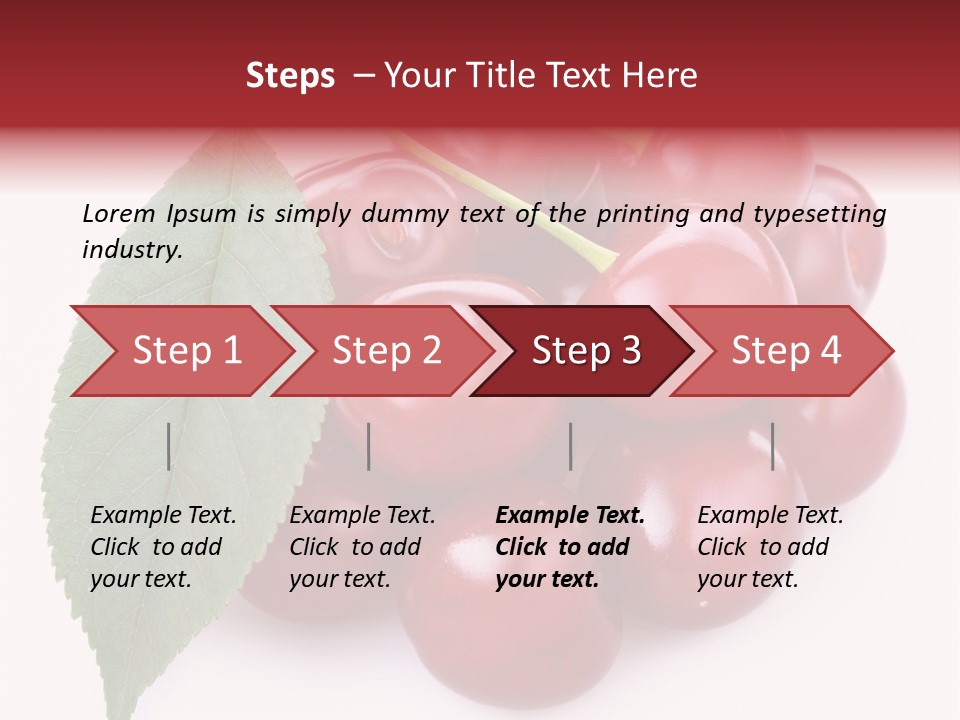 Green Berry Organic PowerPoint Template