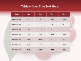 Green Berry Organic PowerPoint Template