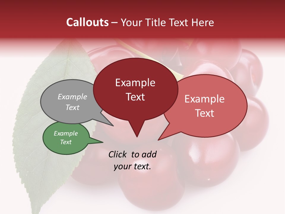 Green Berry Organic PowerPoint Template