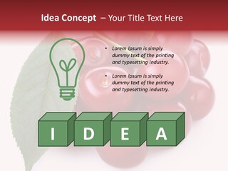 Green Berry Organic PowerPoint Template