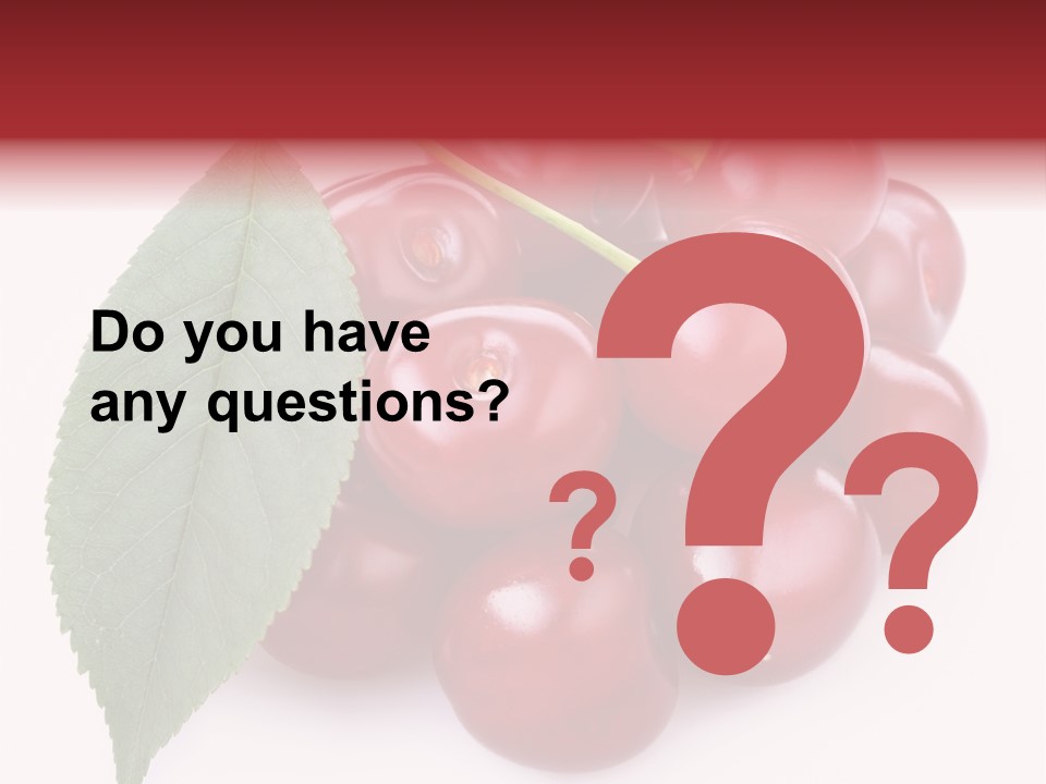 Green Berry Organic PowerPoint Template