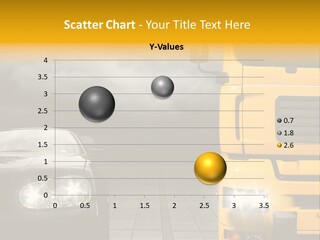 Auto Transport Sattelschlepper PowerPoint Template