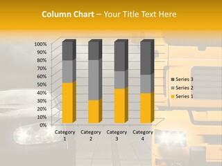 Auto Transport Sattelschlepper PowerPoint Template