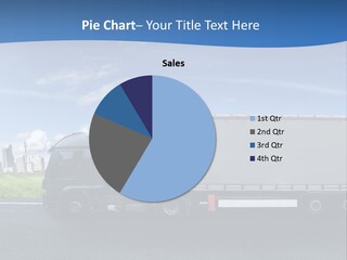 Fracht Wirtschaft Panorama PowerPoint Template