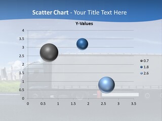 Fracht Wirtschaft Panorama PowerPoint Template