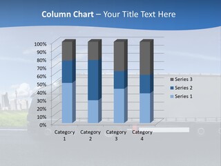 Fracht Wirtschaft Panorama PowerPoint Template