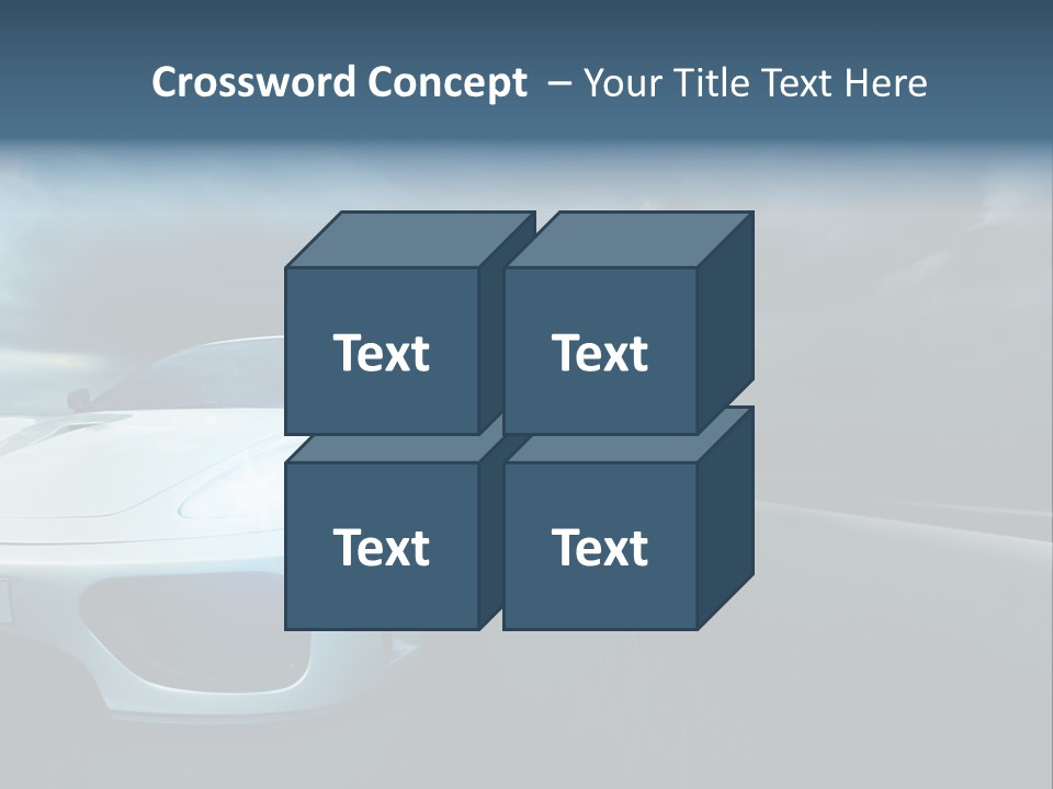 Rennwagen Beschleunigung Gef PowerPoint Template
