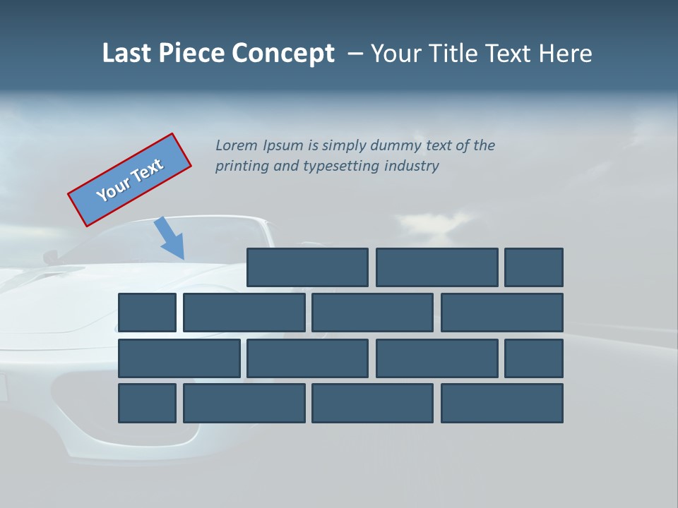 Rennwagen Beschleunigung Gef PowerPoint Template
