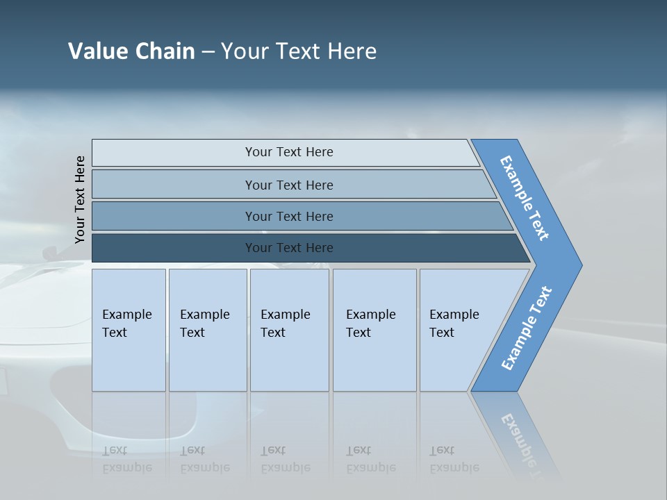 Rennwagen Beschleunigung Gef PowerPoint Template
