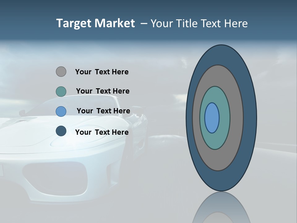 Rennwagen Beschleunigung Gef PowerPoint Template