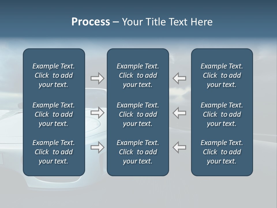 Rennwagen Beschleunigung Gef PowerPoint Template