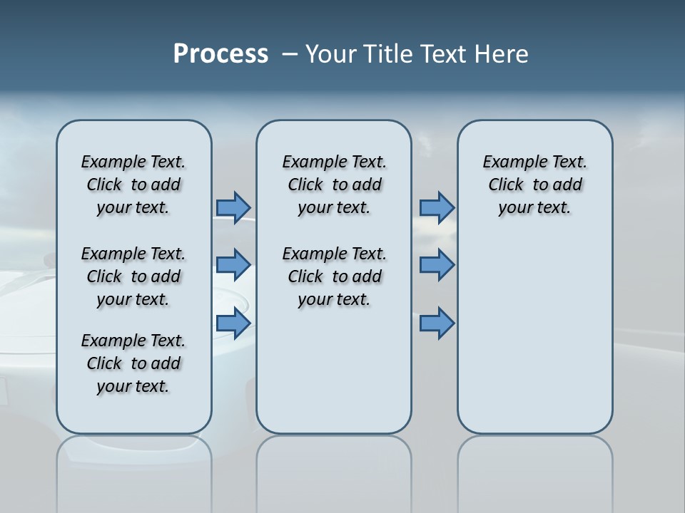 Rennwagen Beschleunigung Gef PowerPoint Template