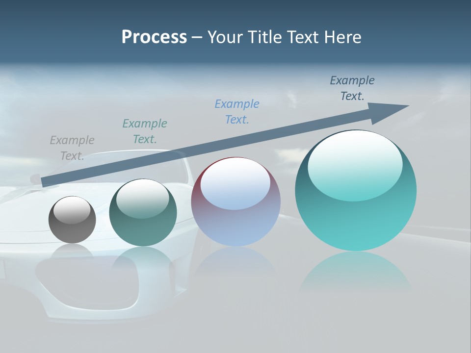 Rennwagen Beschleunigung Gef PowerPoint Template