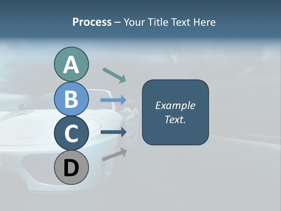 Rennwagen Beschleunigung Gef PowerPoint Template