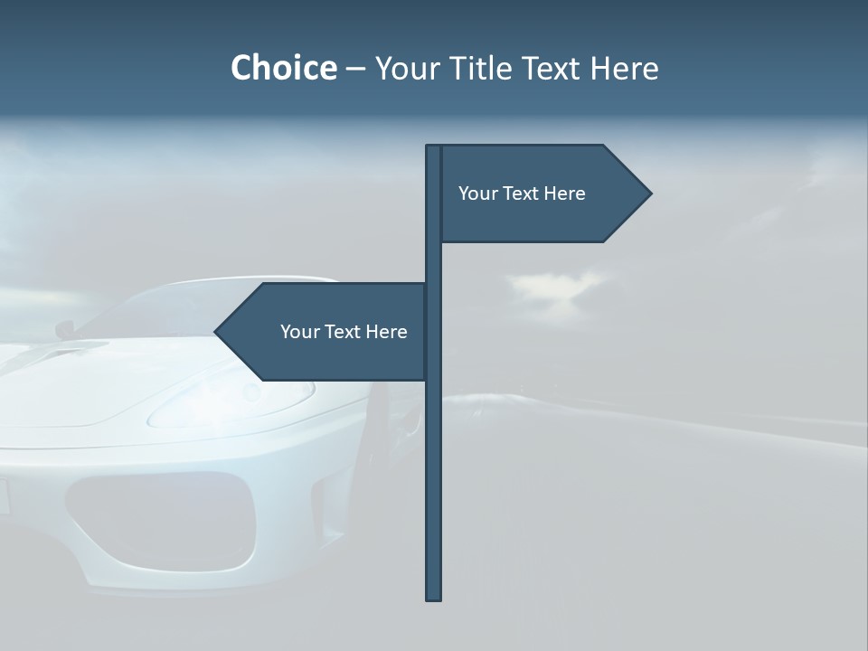 Rennwagen Beschleunigung Gef PowerPoint Template