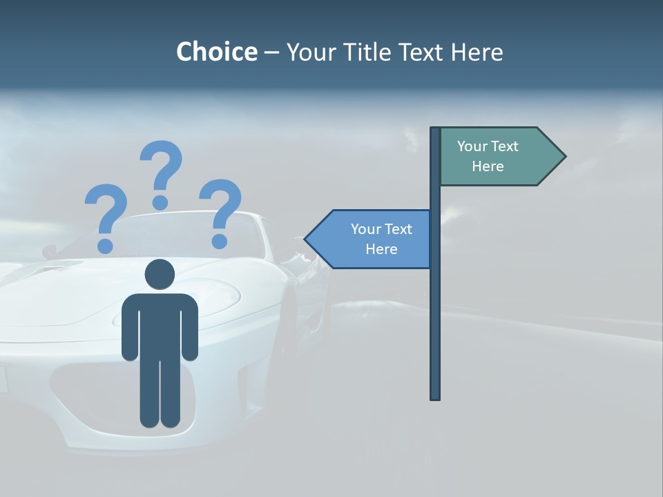 Rennwagen Beschleunigung Gef PowerPoint Template