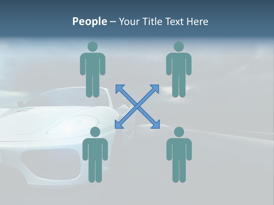 Rennwagen Beschleunigung Gef PowerPoint Template