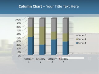 Seite Route Transport PowerPoint Template