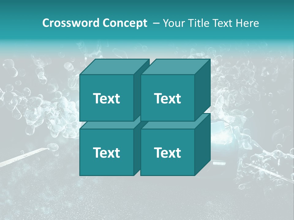 Waschanlage Veredelung Reinigen PowerPoint Template