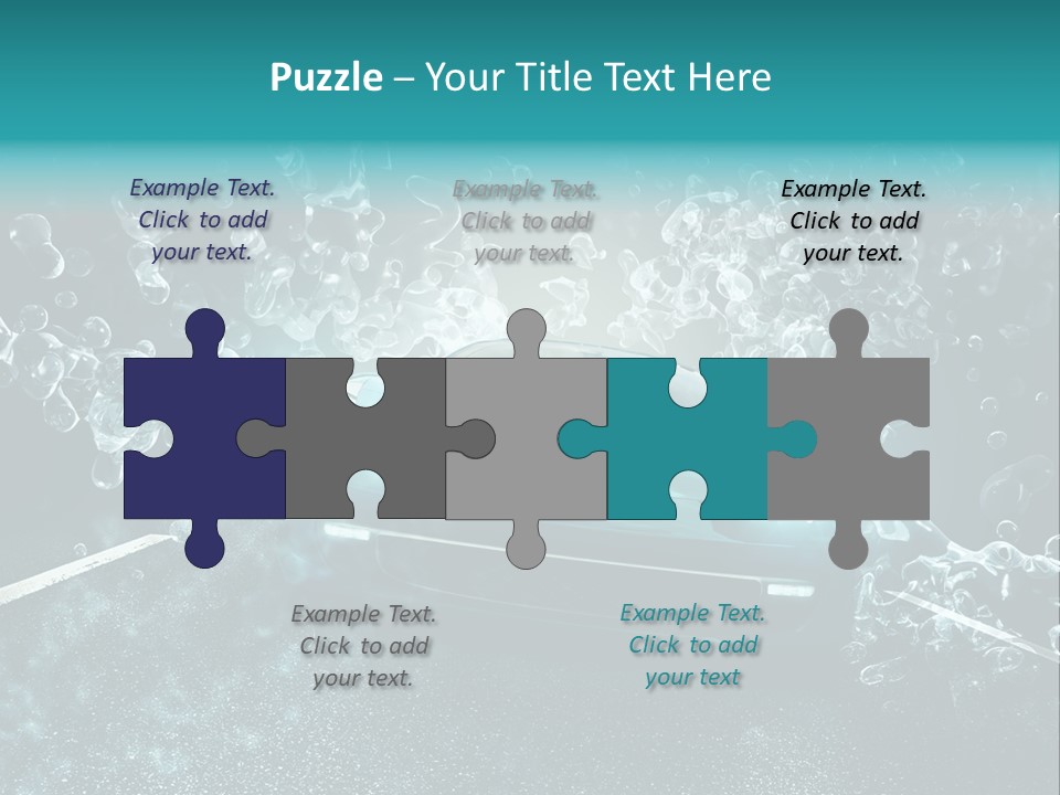 Waschanlage Veredelung Reinigen PowerPoint Template