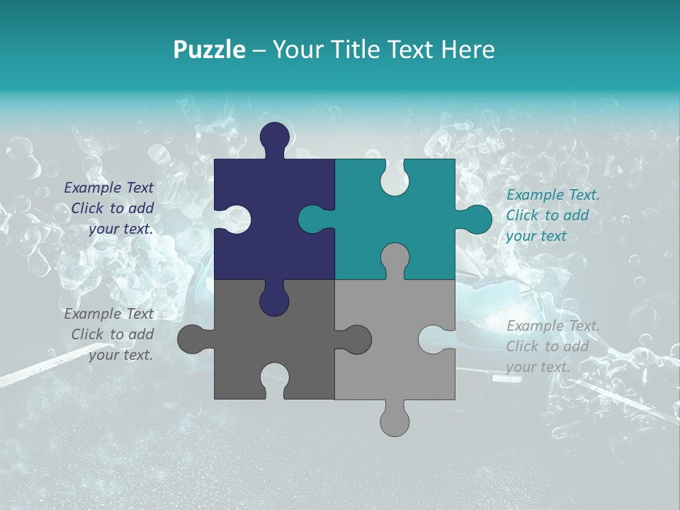 Waschanlage Veredelung Reinigen PowerPoint Template