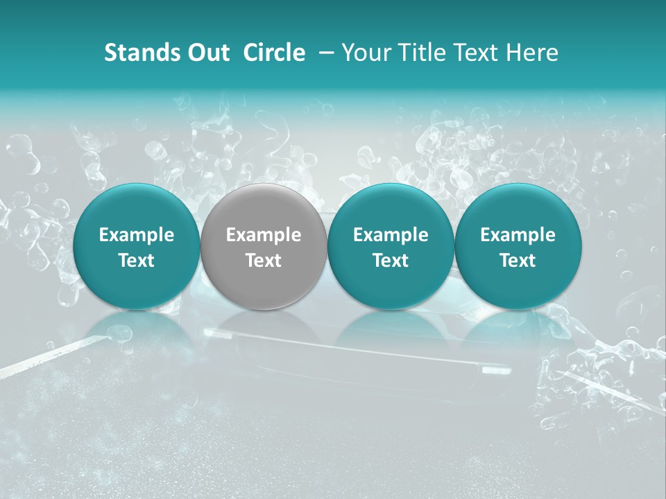 Waschanlage Veredelung Reinigen PowerPoint Template