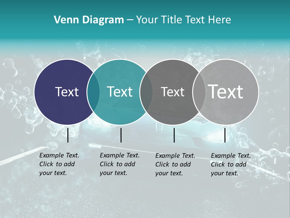 Waschanlage Veredelung Reinigen PowerPoint Template