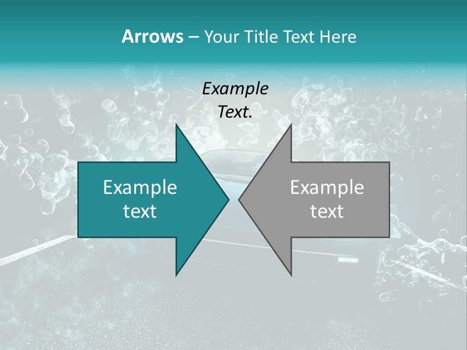 Waschanlage Veredelung Reinigen PowerPoint Template