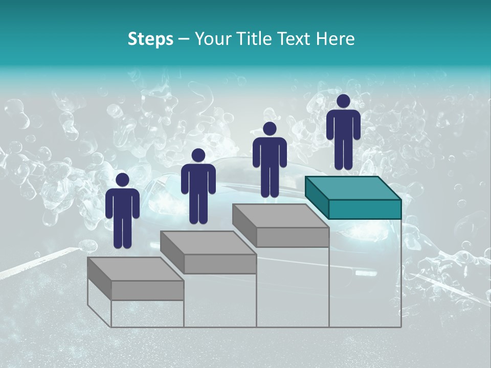 Waschanlage Veredelung Reinigen PowerPoint Template